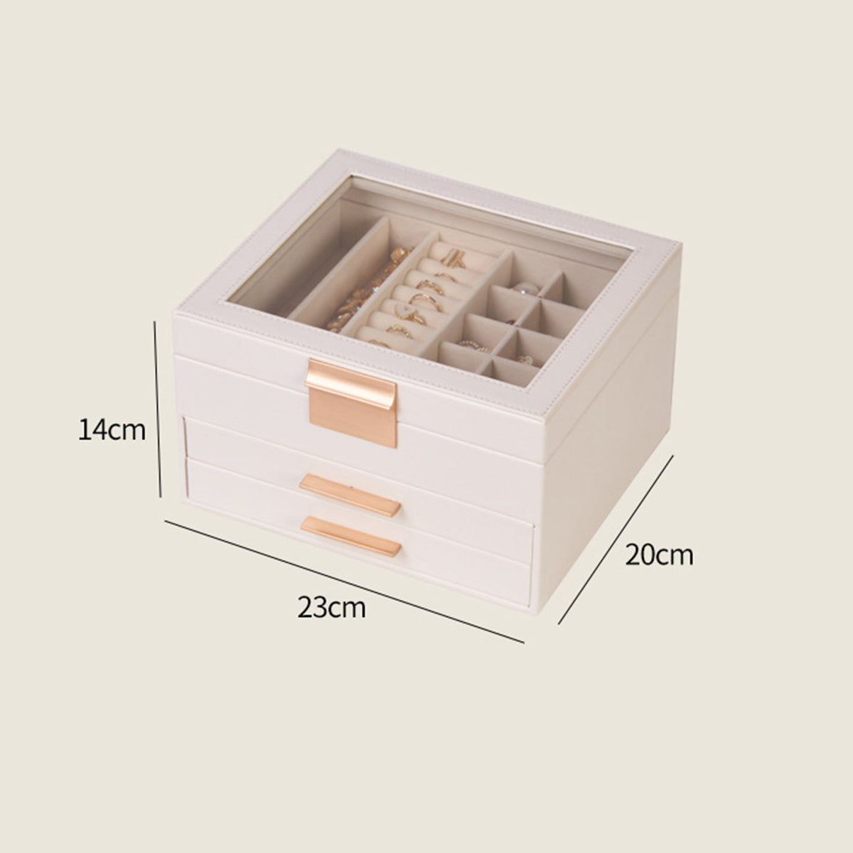 Portable Storage Case for Jewelry and Small Accessories