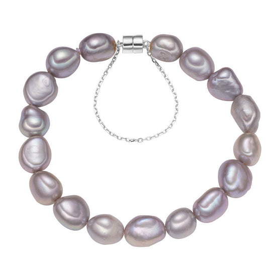 925 Sterling Silver Pearl Fashion Bracelet
