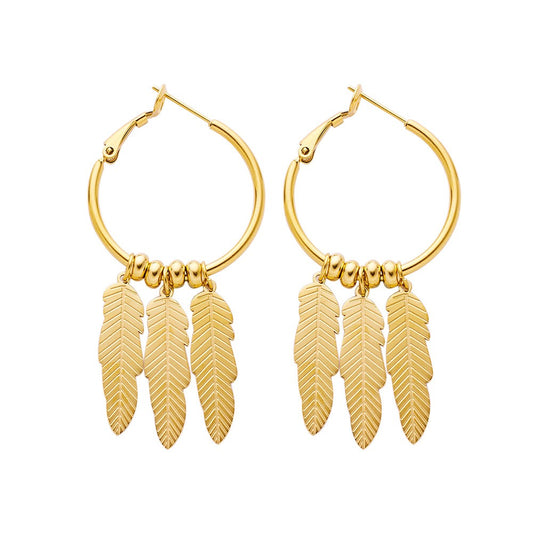 Stainless Steel Fashion Earrings
