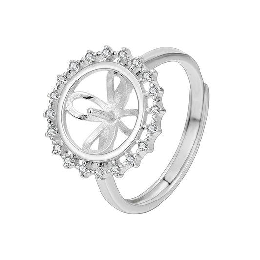 925 Silver Ring mountings for Pearl