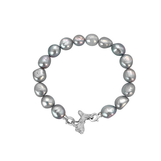 925 Sterling Silver Pearl Fashion Bracelet