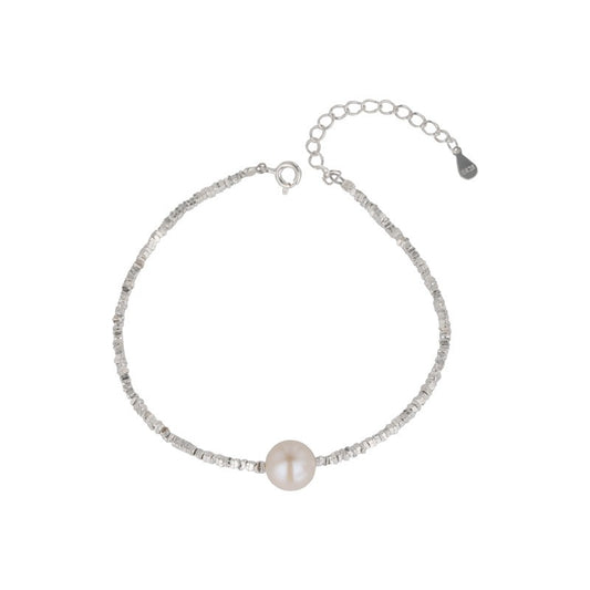925 Sterling Silver Pearl Fashion Bracelet