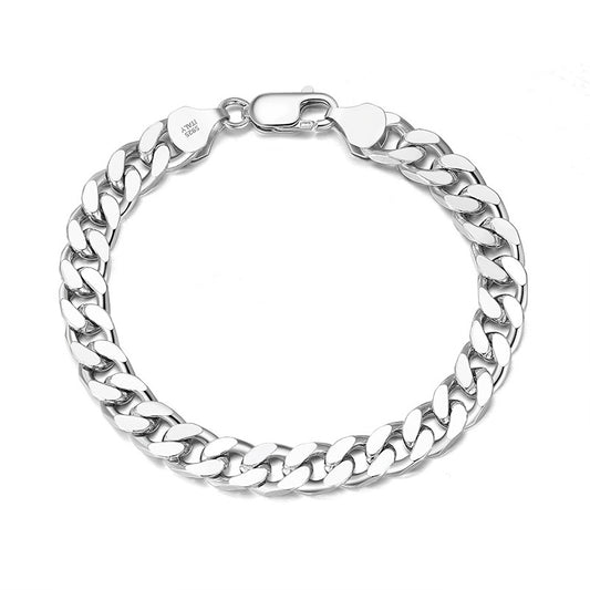 925 Sterling Silver Cuban Bracelet