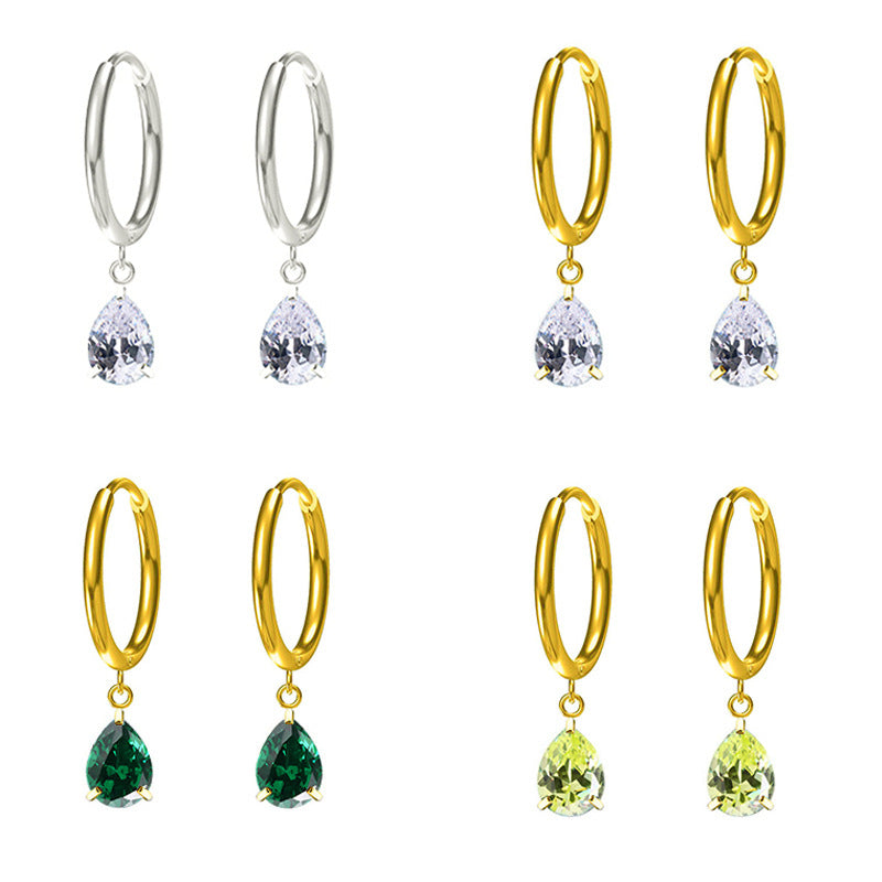 Stainless Steel Jewelry Fashion Earrings