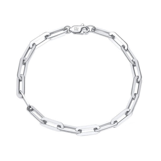 925 Sterling Silver Links Chain Bracelet