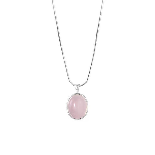 925 Sterling Silver Nature Stone Fashion Necklace