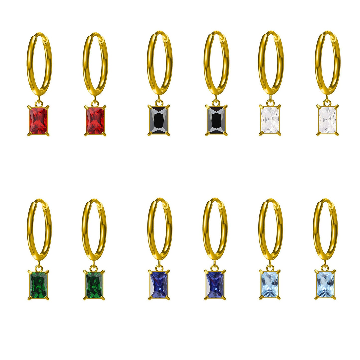 Stainless Steel Jewelry Fashion Earrings