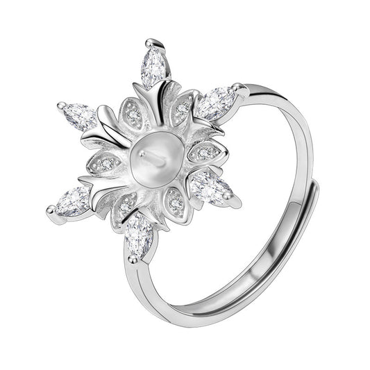 925 Silver Ring mountings for Pearl