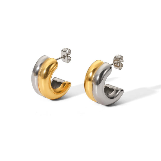 Stainless Steel Jewelry Fashion Earrings