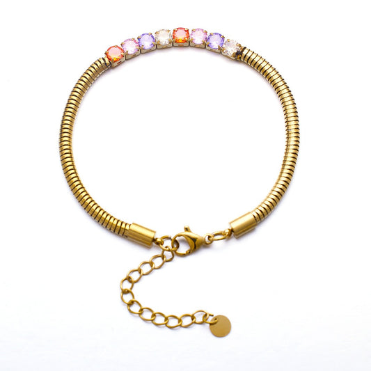 Stainless Steel Minimalist Fashion Bracelet