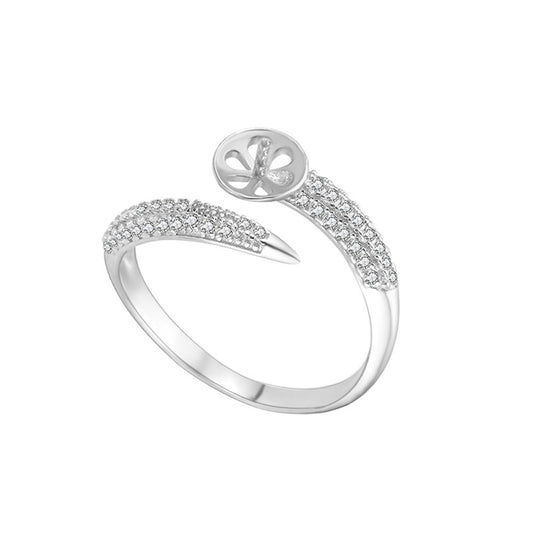 925 Silver Ring mountings for Pearl