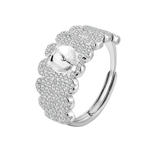 925 Silver Ring mountings for Pearl