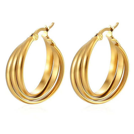 Stainless Steel Jewelry Fashion Earrings