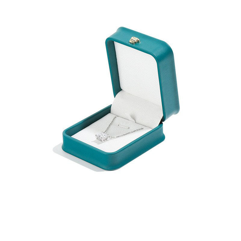 PU Leather Crown-Inspired Jewelry Box