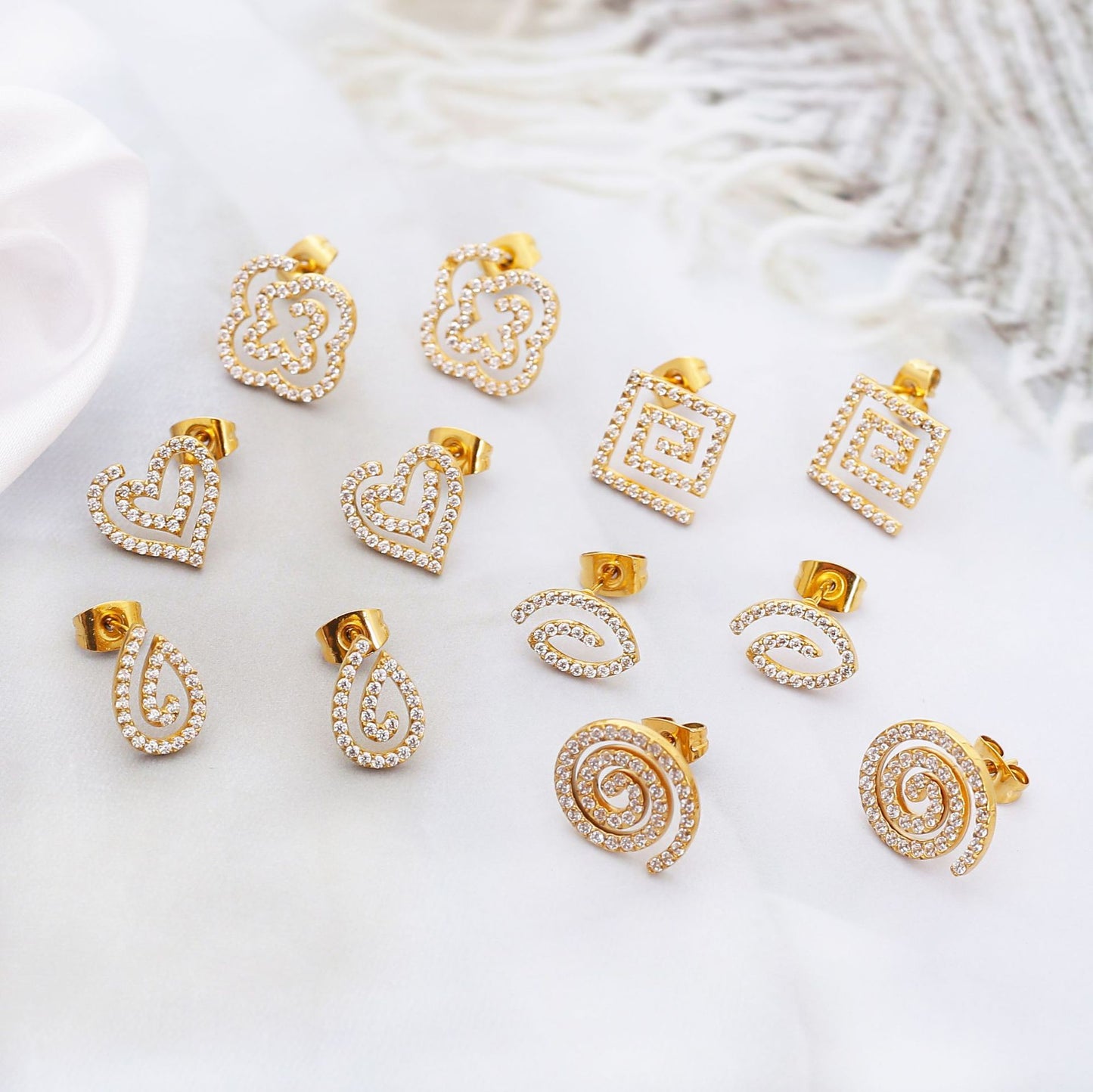 Stainless Steel Jewelry Fashion Earring