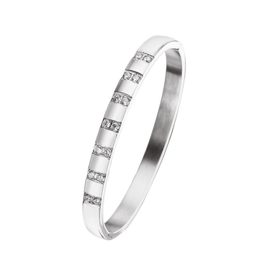 Stainless Steel Minimalist Fashion Bangle