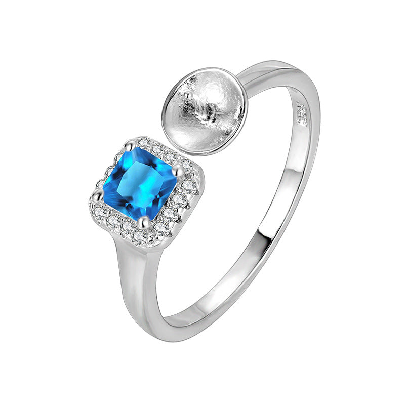 925 Silver Ring mountings for Pearl
