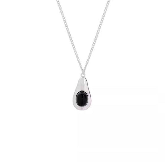 925 Sterling Silver Nature Stone Fashion Necklace