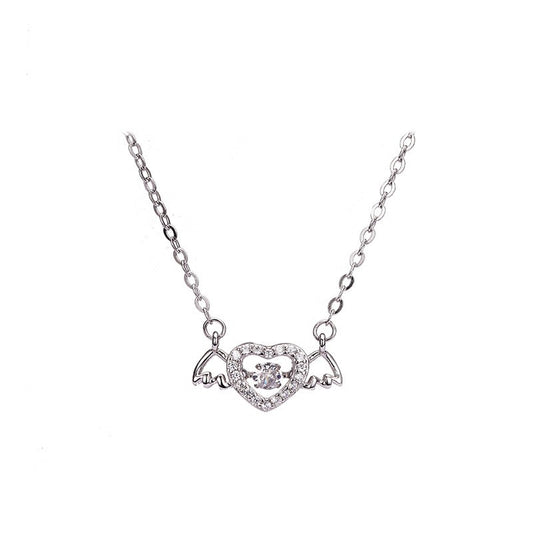 925 Sterling Silver Heart Necklace
