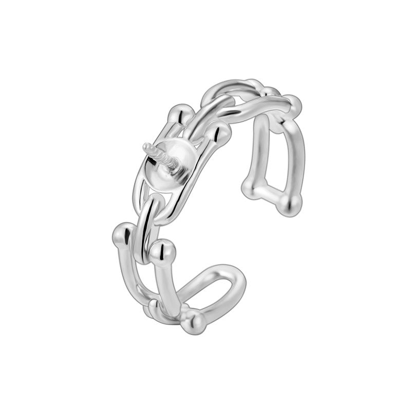 925 Silver Ring mountings for Pearl