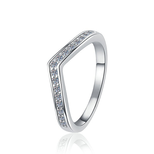 925 Sterling Silver Elegant Crown Fashion Ring