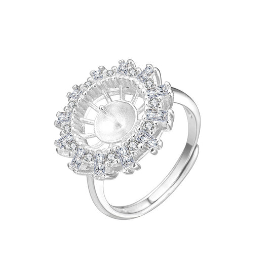 925 Silver Ring mountings for Pearl