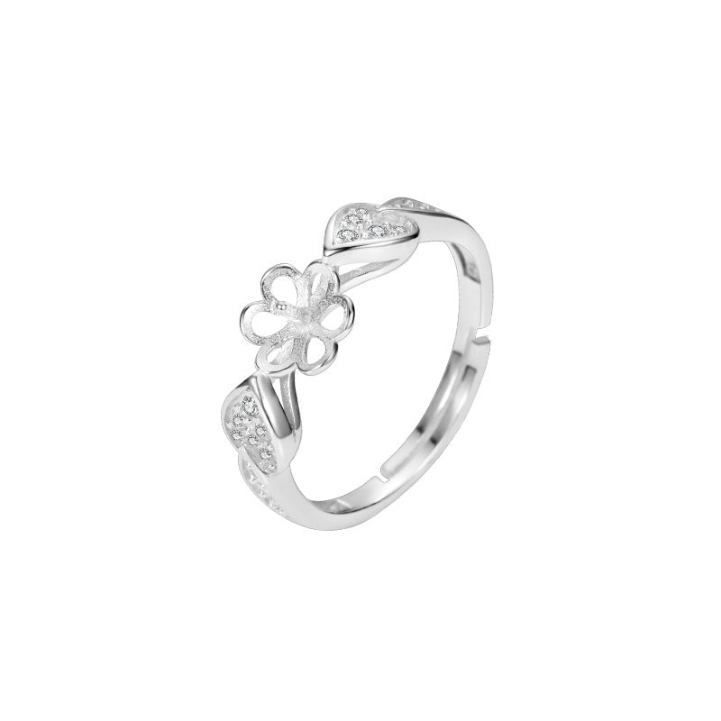 925 Silver Ring mountings for Pearl