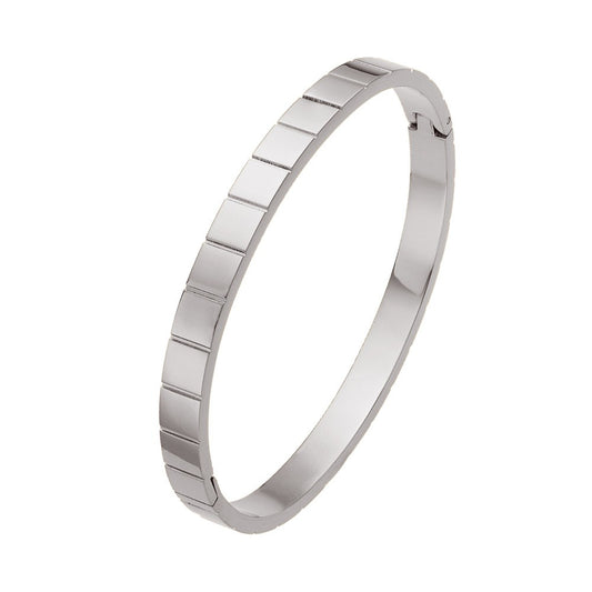 Stainless Steel Minimalist Fashion Bangle