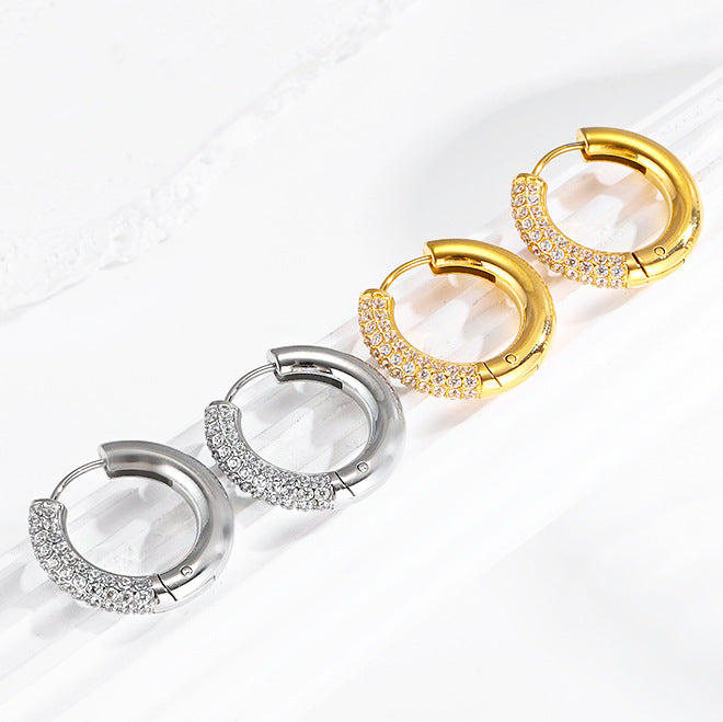 Stainless Steel Jewelry Fashion Earrings