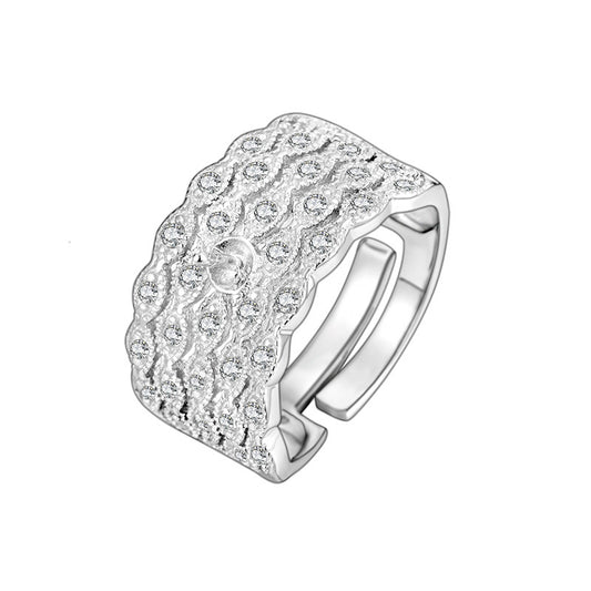925 Silver Ring mountings for Pearl