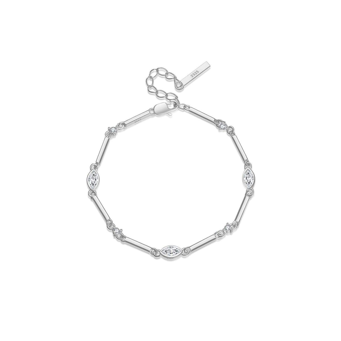 925 Sterling Silver Fashion Bracelet