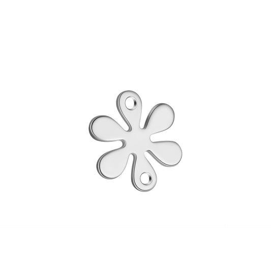 925 Sterling Silver Charm Snowflake For Jewelry DIY