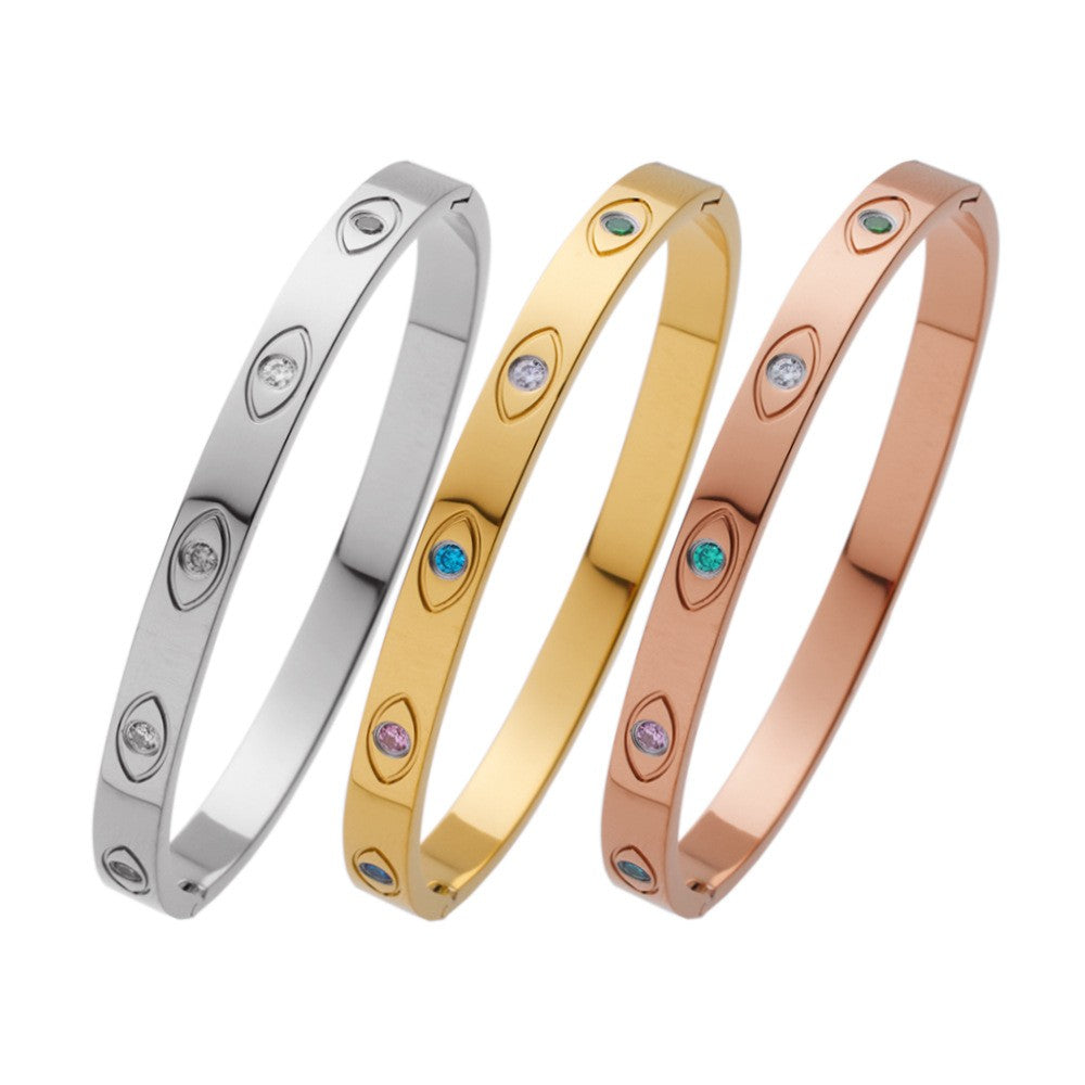 Stainless Steel Minimalist Fashion Bangle