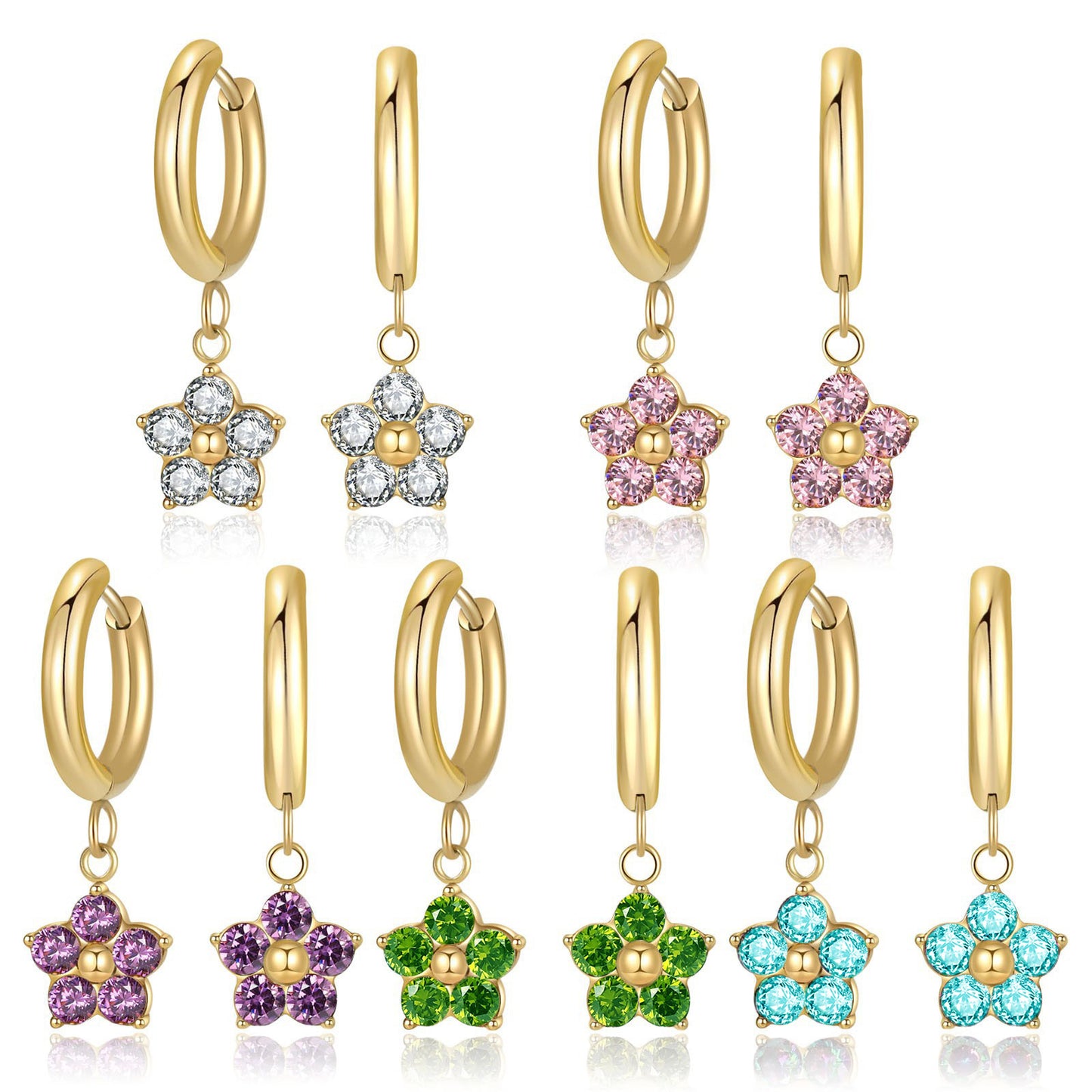 Stainless Steel Jewelry Fashion Earrings