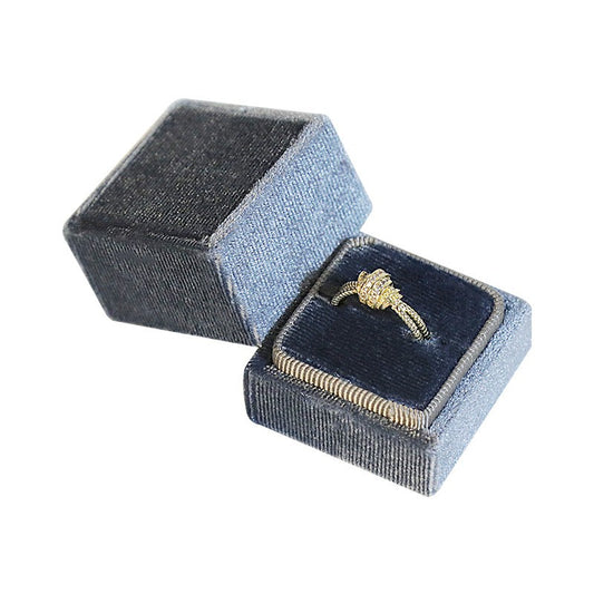 Velvet Square Jewelry Gift Box