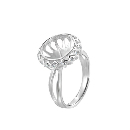 925 Silver Ring mountings for Pearl