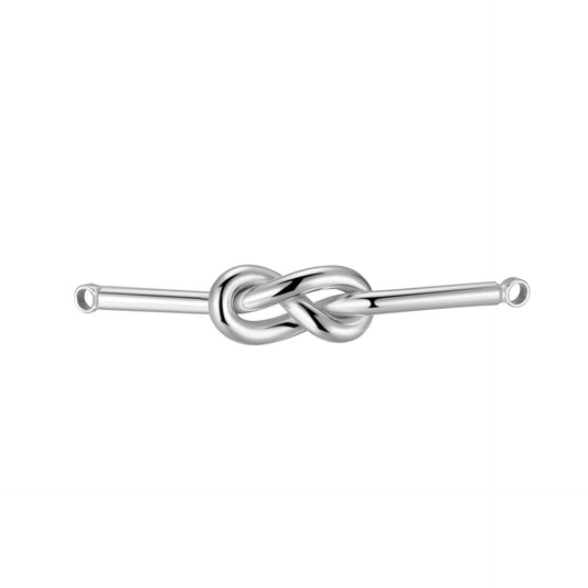 925 Sterling Silver Charm Knot For Jewelry DIY