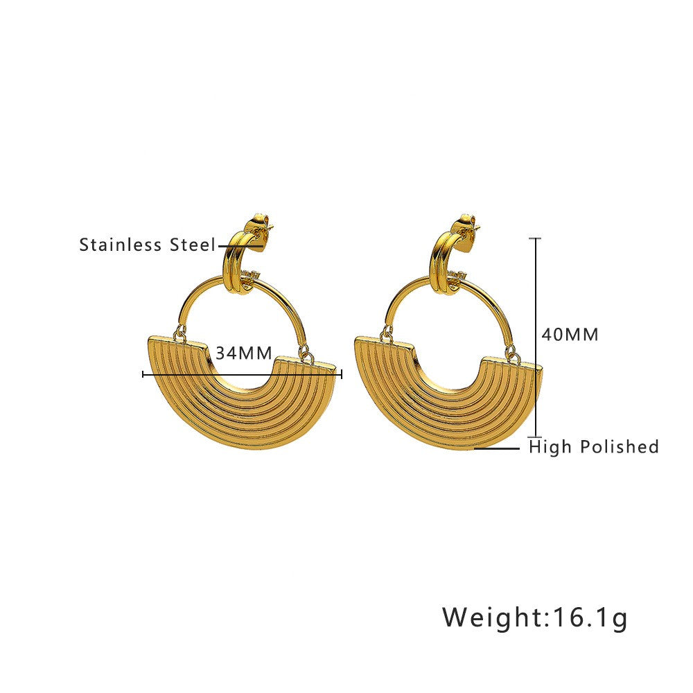 Stainless Steel Fashion Earrings
