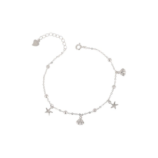 925 Sterling Silver Shell Fashion Bracelet