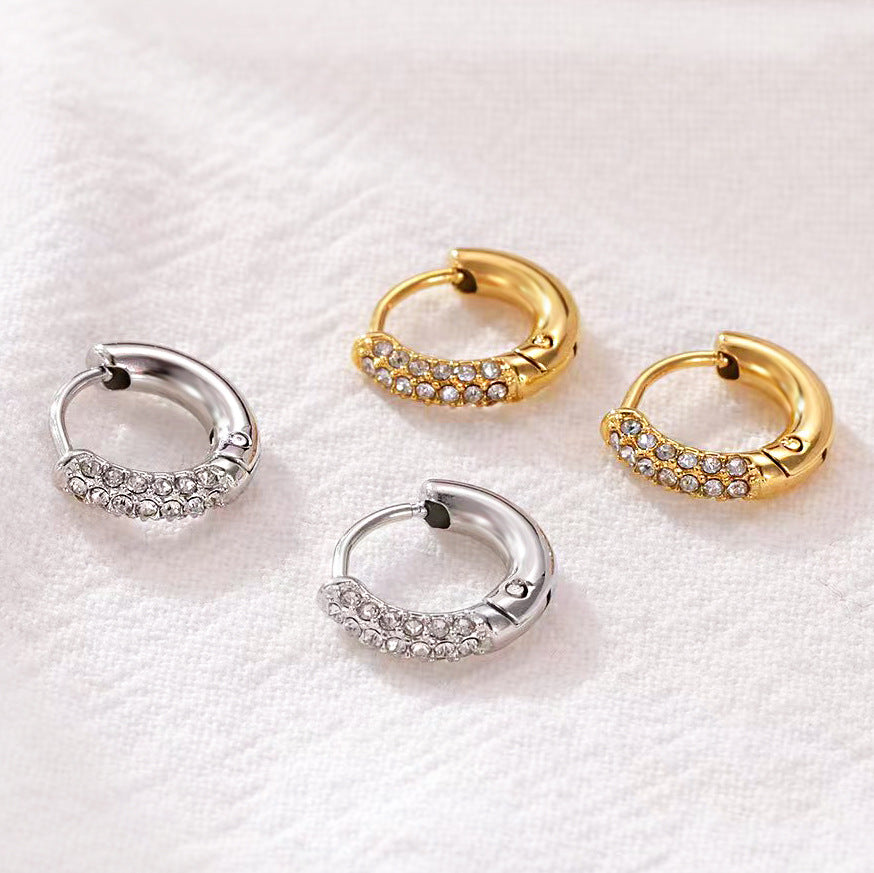 Stainless Steel Jewelry Fashion Earrings