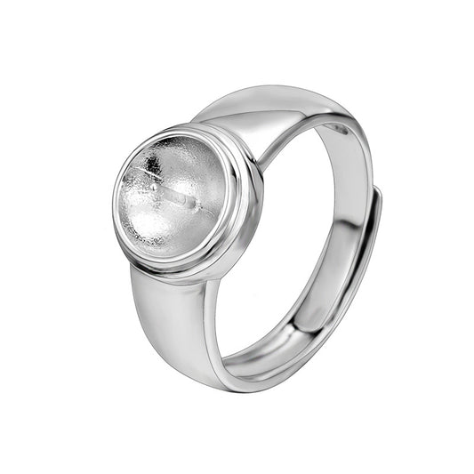 925 Silver Ring mountings for Pearl