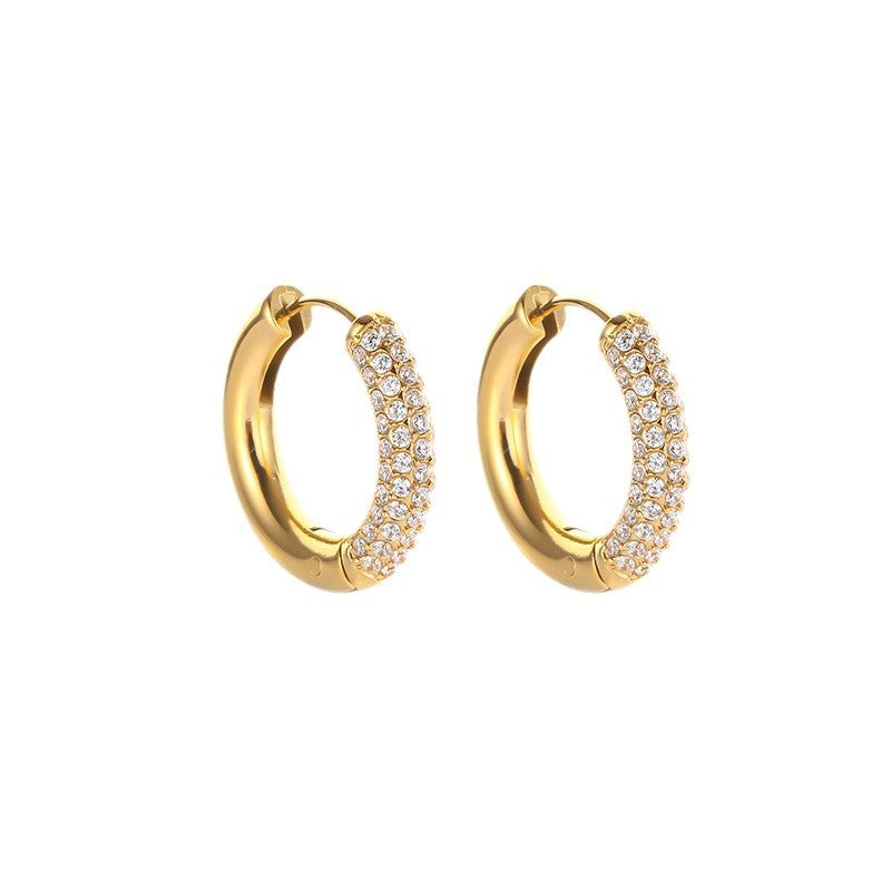 Stainless Steel Jewelry Fashion Earrings