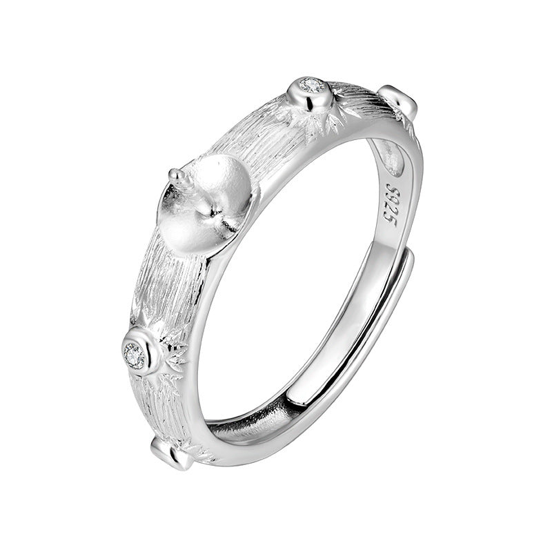925 Silver Ring mountings for Pearl