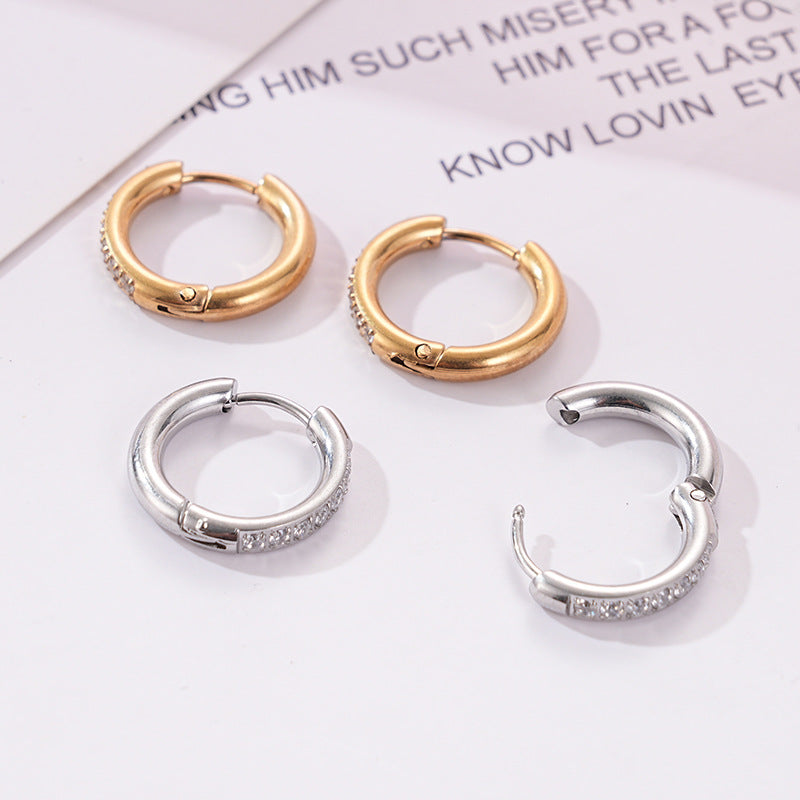 Stainless Steel Jewelry Fashion Earrings