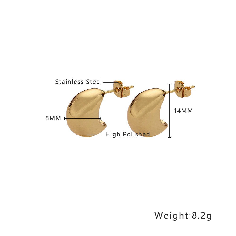 Stainless Steel Fashion Earrings