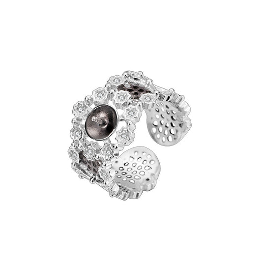 925 Silver Ring mountings for Pearl