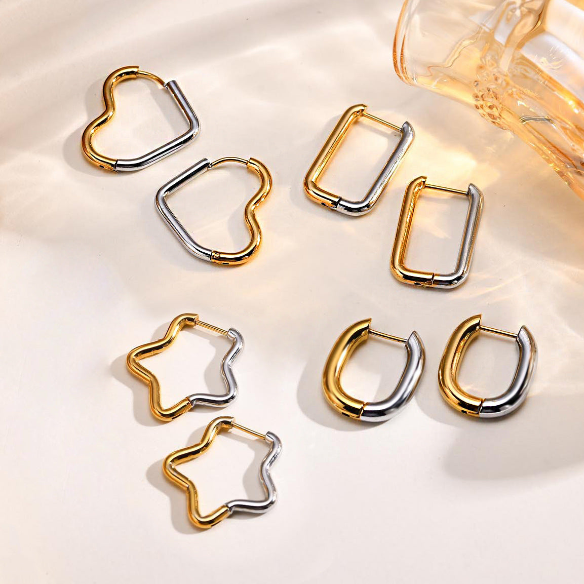 Stainless Steel Jewelry Fashion Earrings