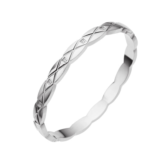 Stainless Steel Minimalist Fashion Bangle