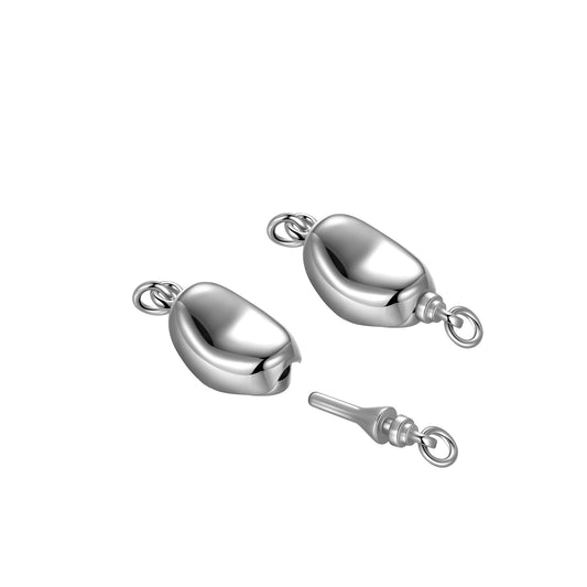 925 Sterling Silver Box Clasp For Jewelry DIY