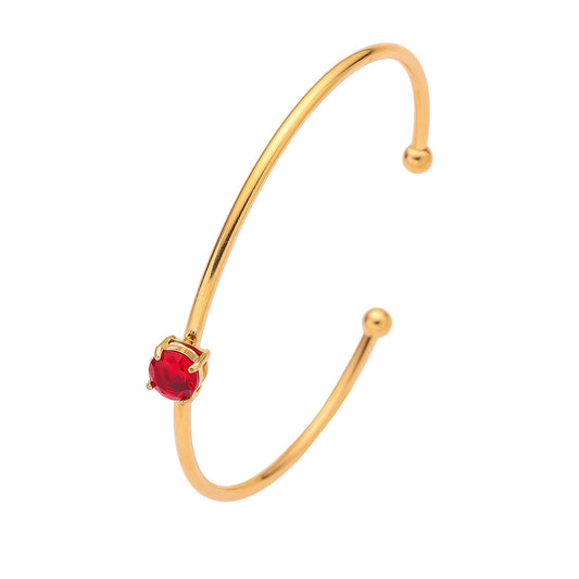 Stainless Steel Minimalist Fashion Bangle